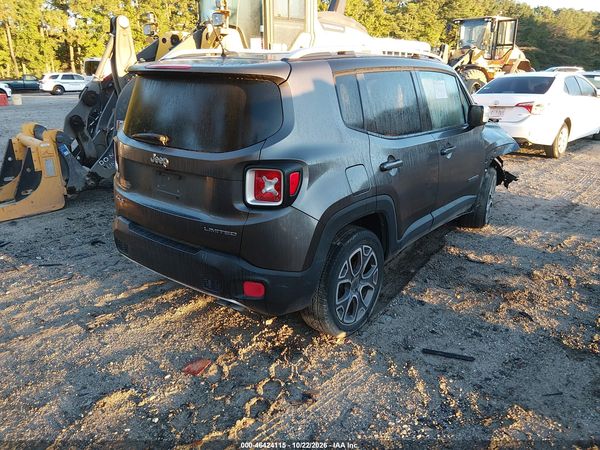 2017 JEEP RENEGADE LIMITED 4X4 — I4