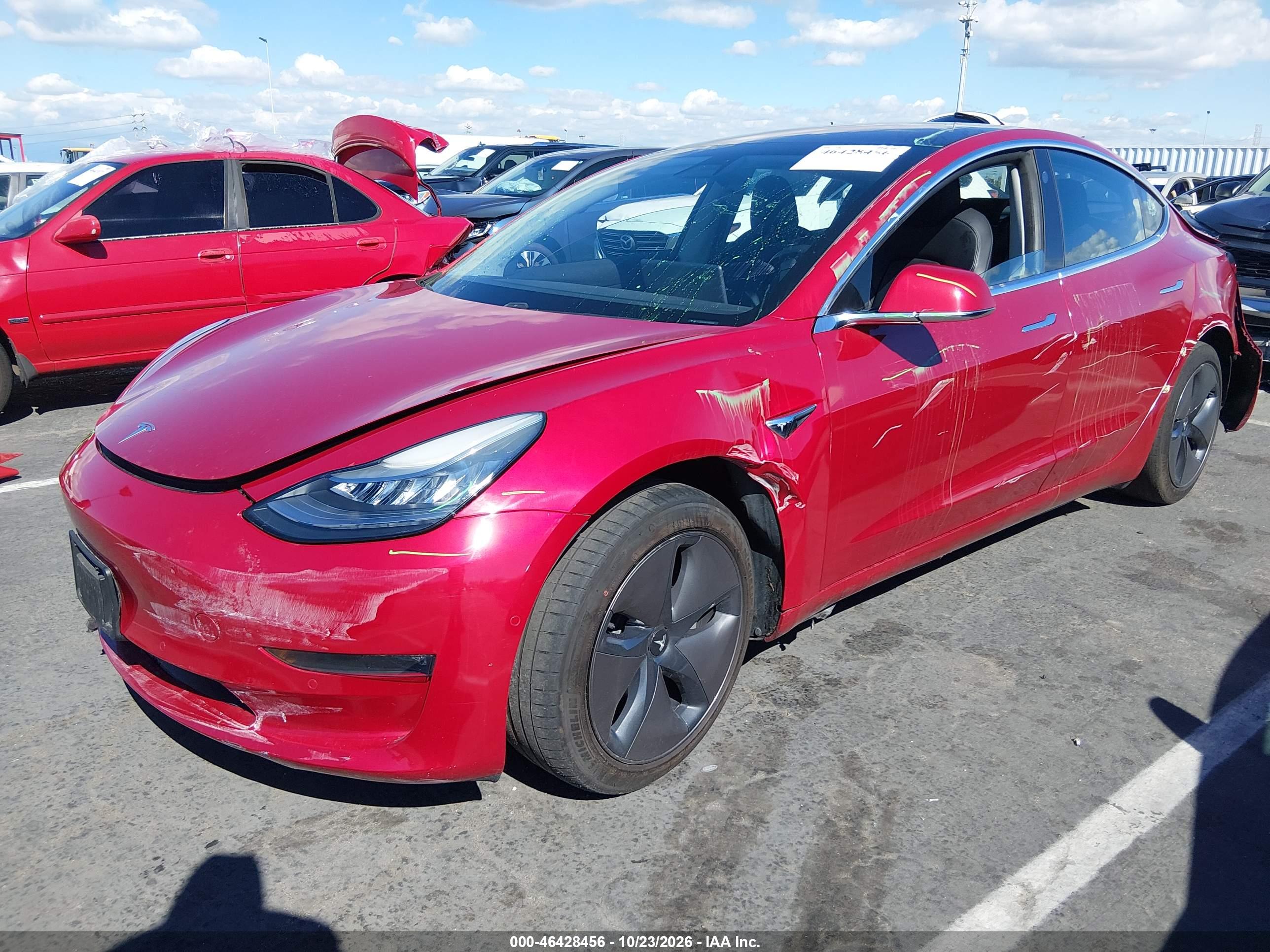 2018 TESLA MODEL 3 LONG RANGE/MID RANGE — I2