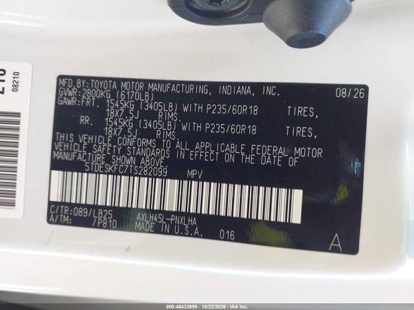 2026 TOYOTA SIENNA PLATINUM — I9