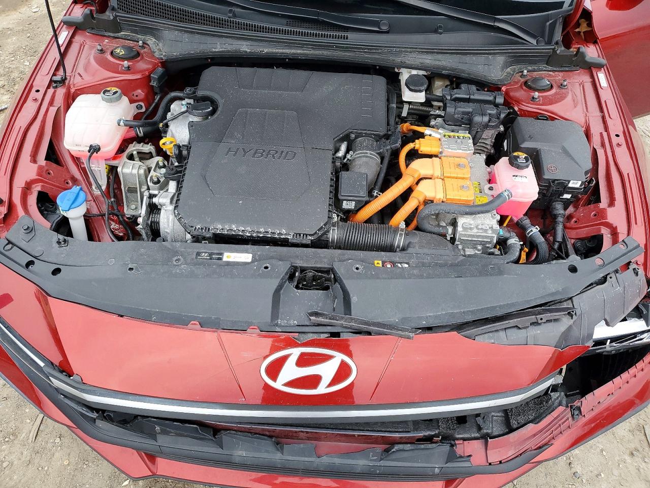 2024 HYUNDAI ELANTRA HYBRID Blue