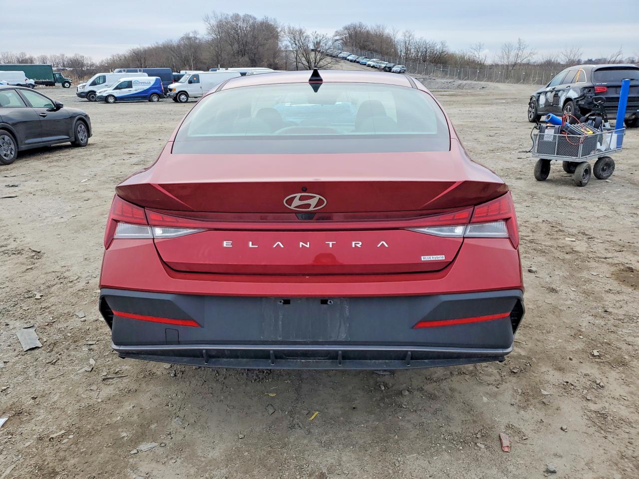 2024 HYUNDAI ELANTRA HYBRID Blue