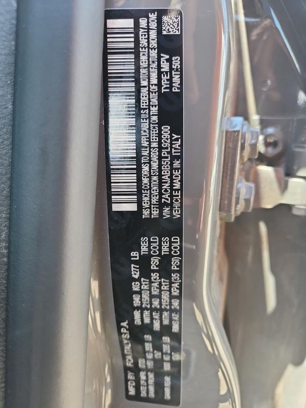 2020 JEEP RENEGADE LATITUDE 4X2