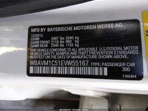 2014 BMW X1 SDRIVE28I — I9