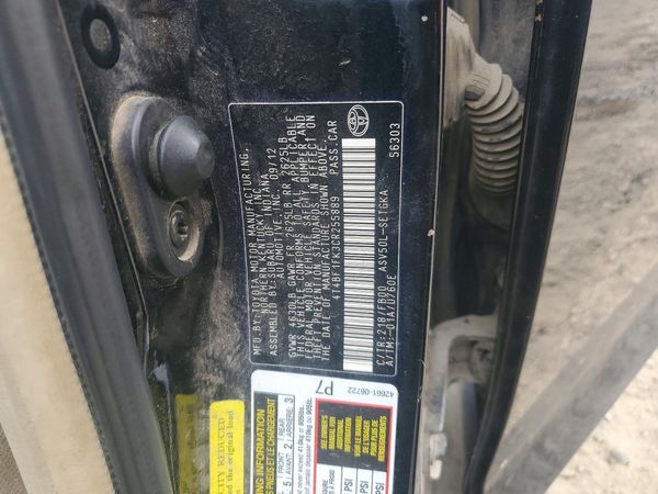 2012 TOYOTA CAMRY