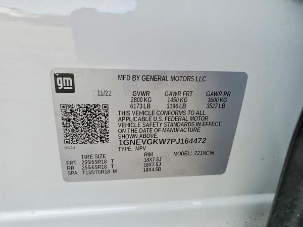 2023 CHEVROLET TRAVERSE LT