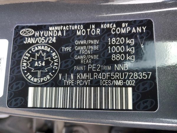 2024 HYUNDAI ELANTRA N Line