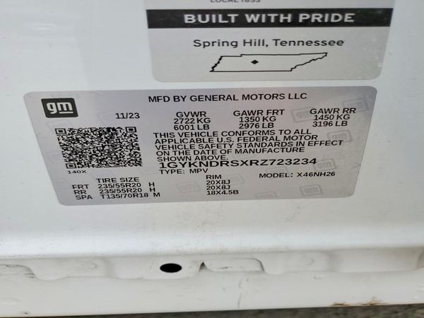 2024 CADILLAC XT5 Premium Luxury — VINS