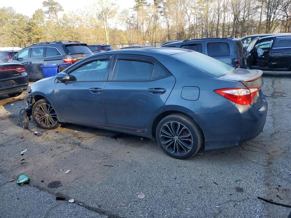 2016 TOYOTA COROLLA