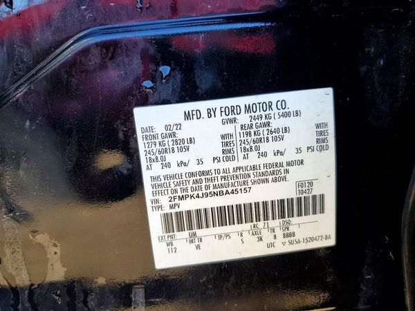 2022 FORD EDGE SEL