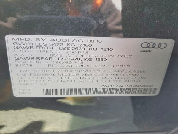 2016 AUDI Q5 quattro Premium Plus