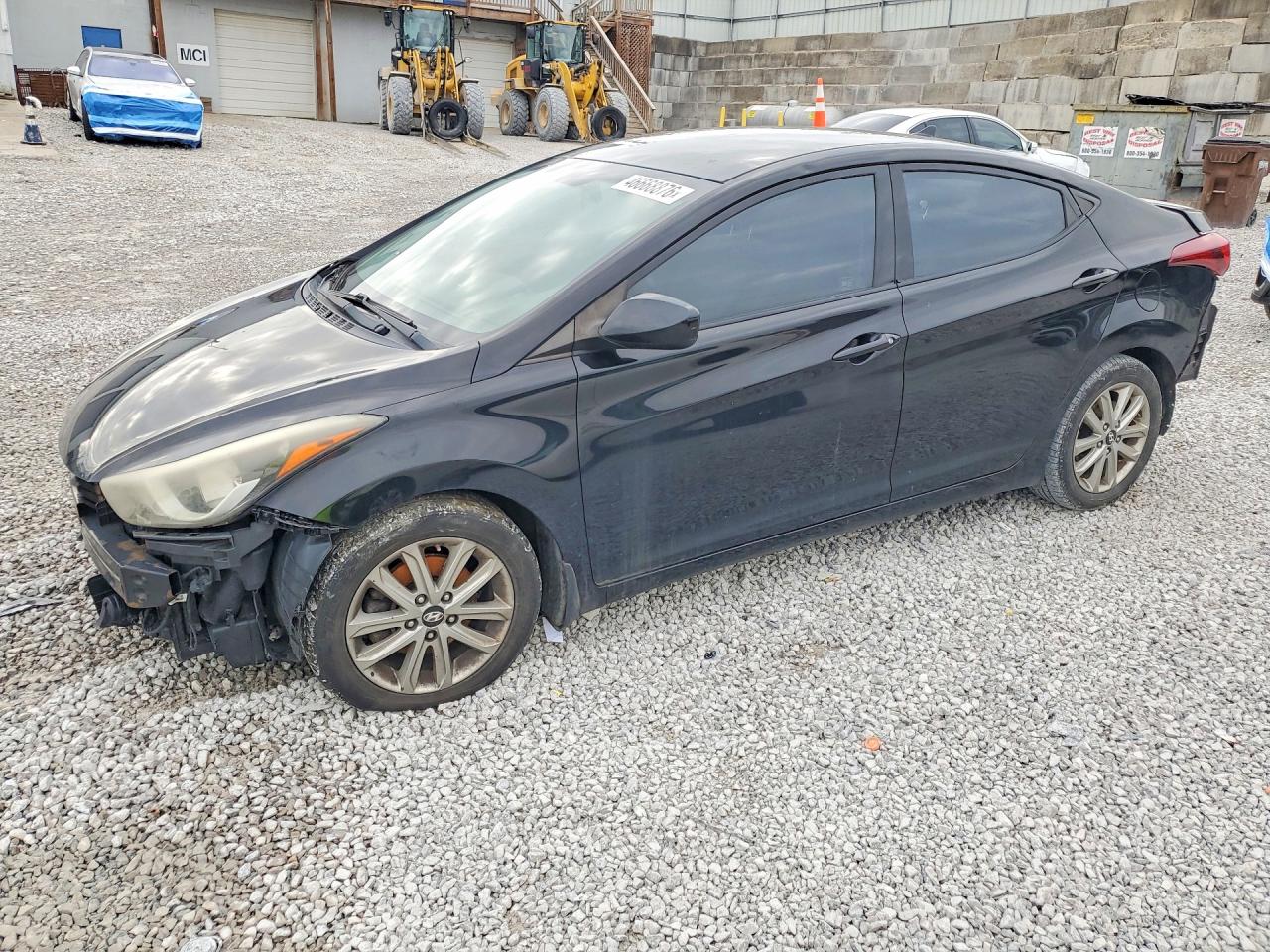 2014 HYUNDAI ELANTRA GLS (Middle) — Front 3/4