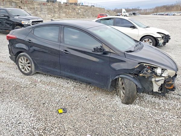 2014 HYUNDAI ELANTRA GLS (Middle) — Passenger 3/4