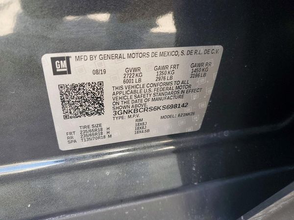 2019 CHEVROLET BLAZER 2LT