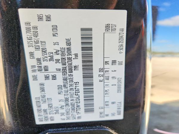 2018 FORD F150