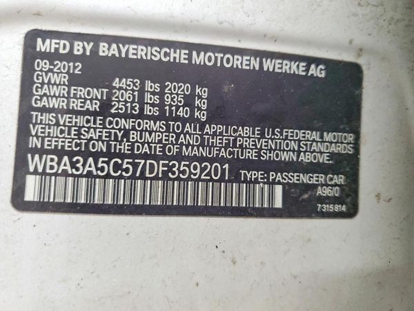 2013 BMW 328