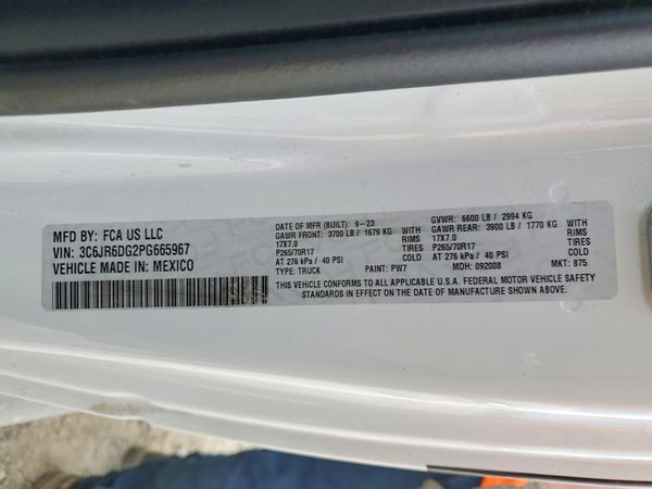 2023 RAM 1500 CLASSIC Tradesman