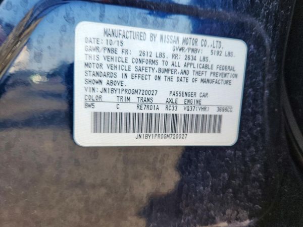 2016 INFINITI Q70L
