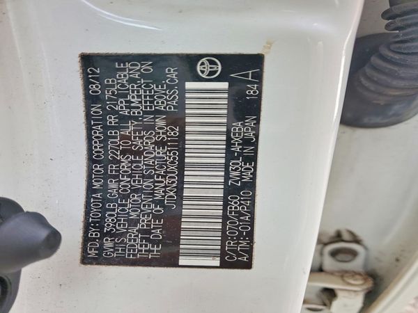 2012 TOYOTA PRIUS