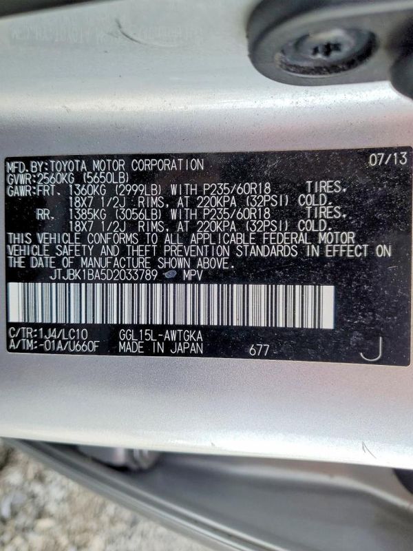 2013 LEXUS R35-RX350