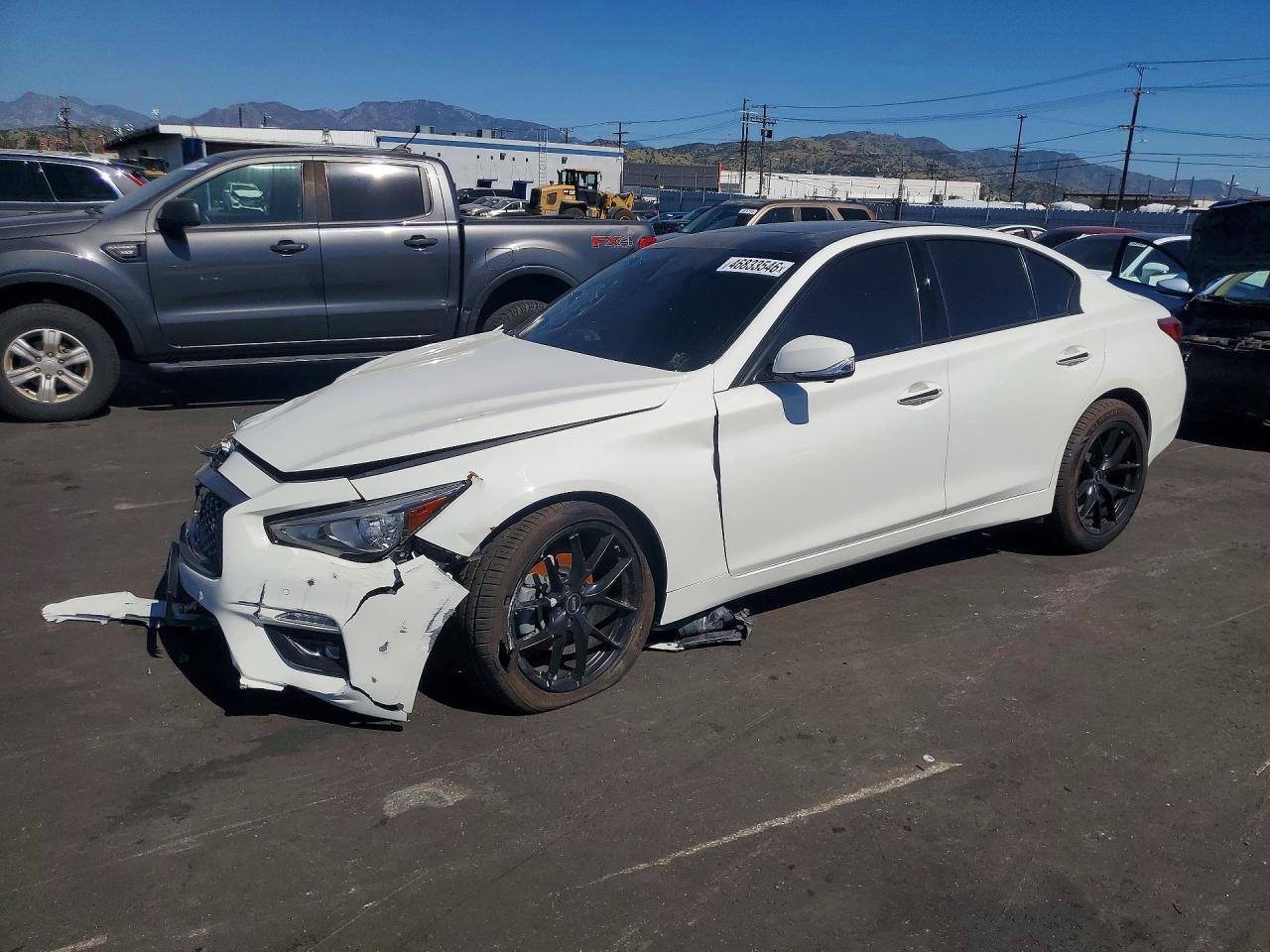 2021 INFINITI Q50 LUXE — Front 3/4