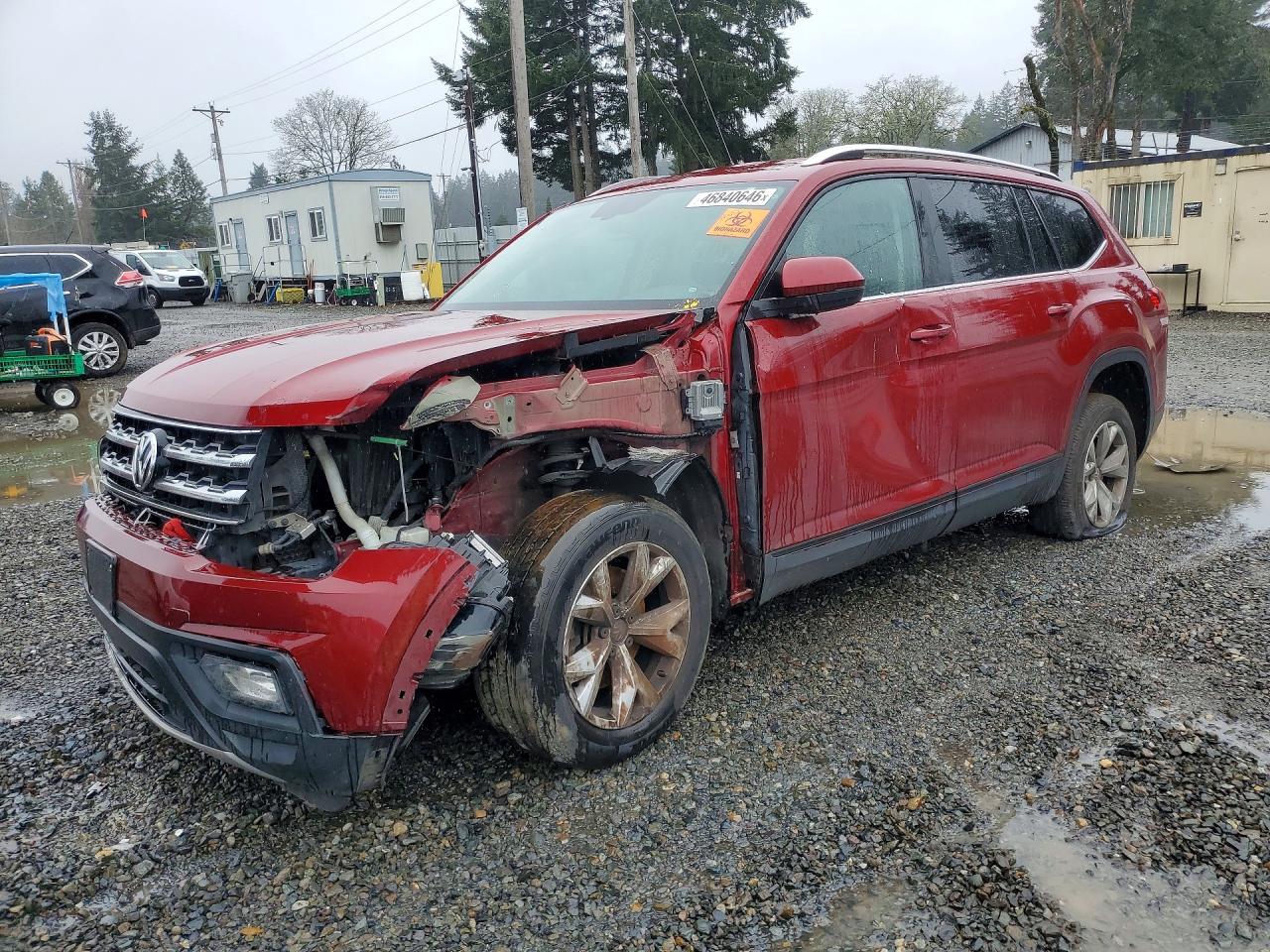 2018 VOLKSWAGEN ATLAS SE — Front 3/4