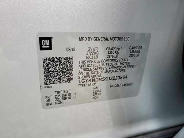 2018 CADILLAC XT5 Luxury