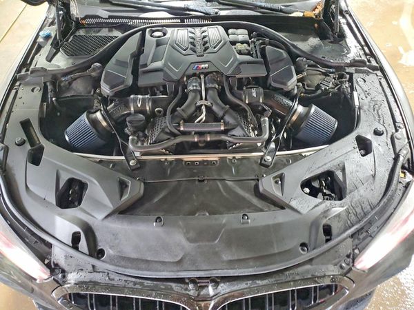 2020 BMW M8 — Engine bay