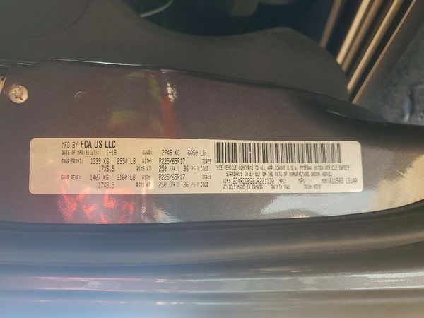 2018 DODGE GRAND CARAVAN SE