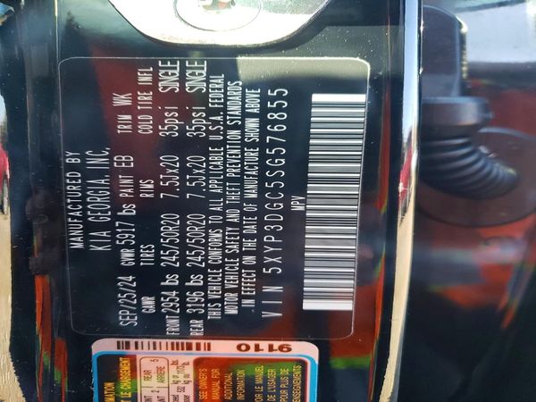 2025 KIA TELLURIDE EX, EX X-LINE, EX X-PRO
