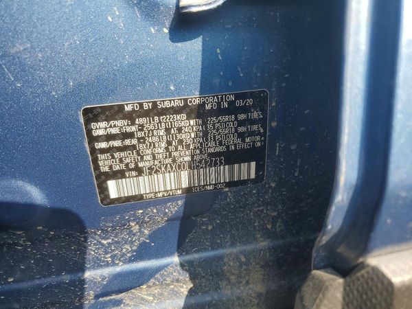 2020 SUBARU FORESTER Trg+ES+NAVI(HK)+KA