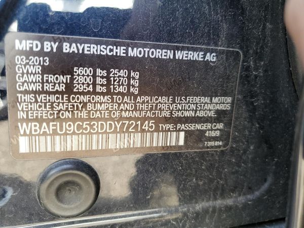 2013 BMW 550