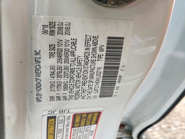 2019 ACURA RDX