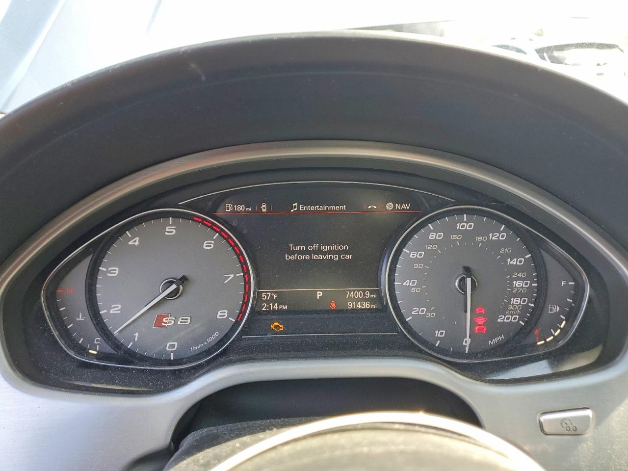 2017 AUDI S8 quattro Plus