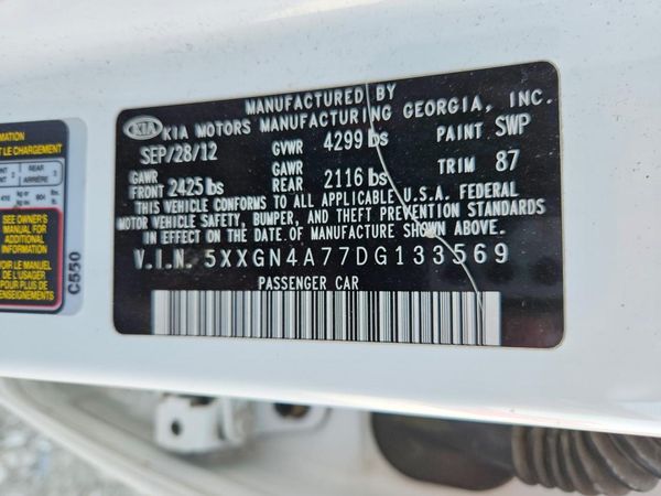 2013 KIA OPTIMA EX
