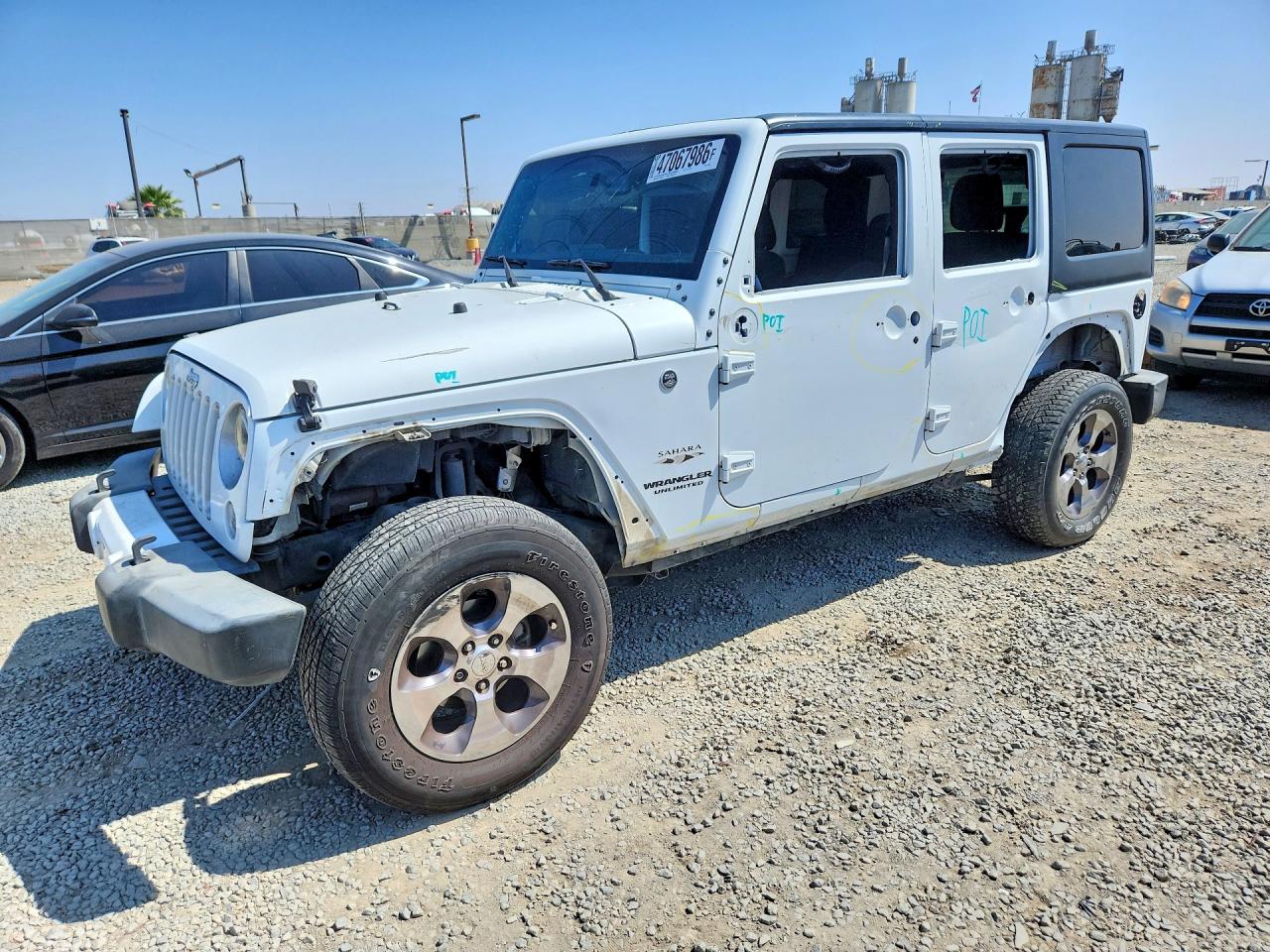 2016 JEEP WRANGLER UNLIMITED SAHARA 4X4