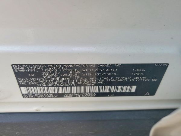 2019 TOYOTA RAV4 Limited