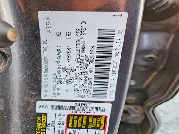 2016 TOYOTA TACOMA