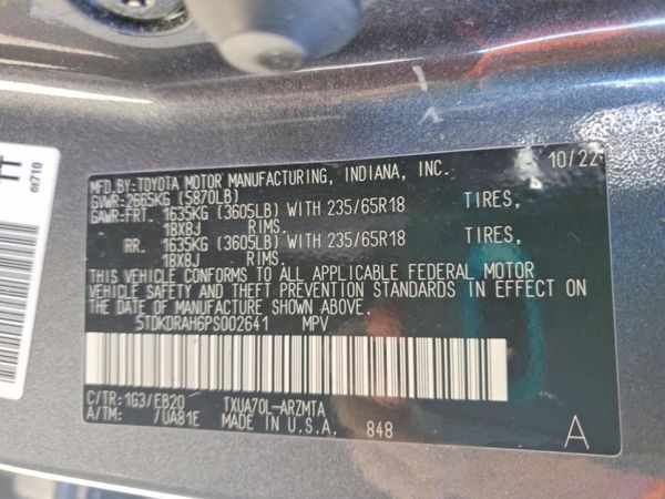 2023 TOYOTA HIGHLANDER