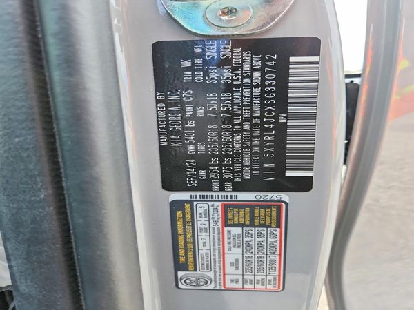 2025 KIA SORENTO