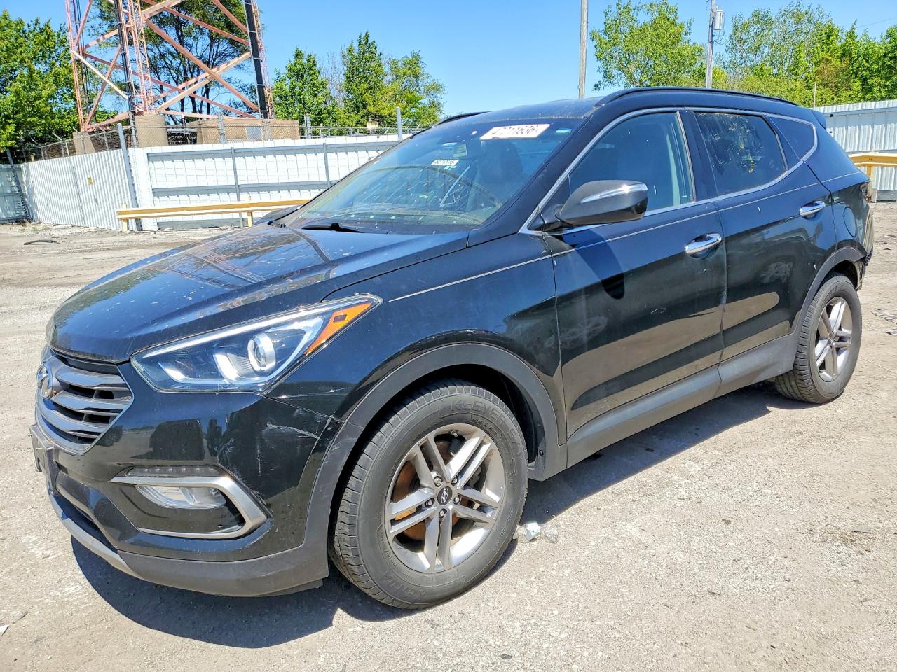 2017 HYUNDAI SANTA FE — Front 3/4