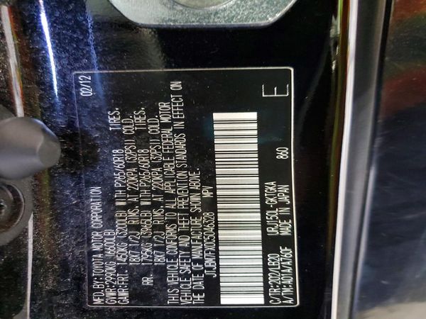 2012 LEXUS GX 460