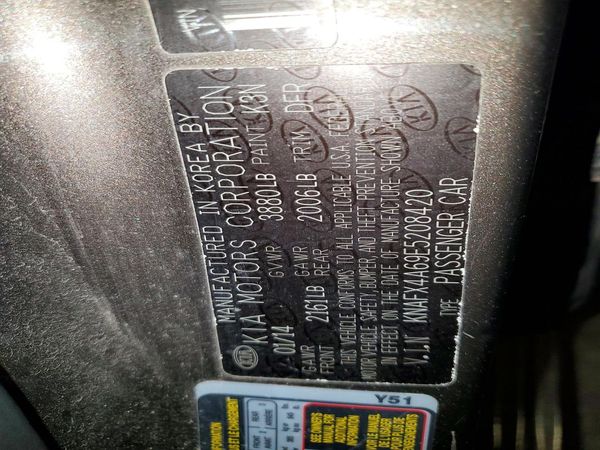 2014 KIA FORTE LX, EX