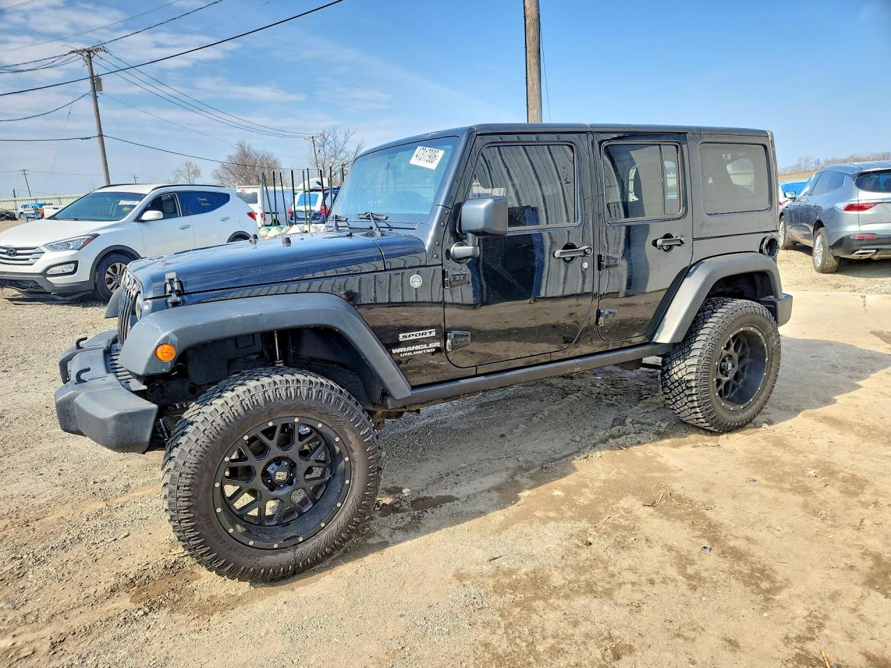 2015 JEEP WRANGLER UNLIMITED SPORT 4X4