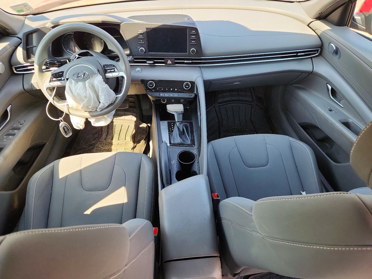 2021 HYUNDAI ELANTRA Blue