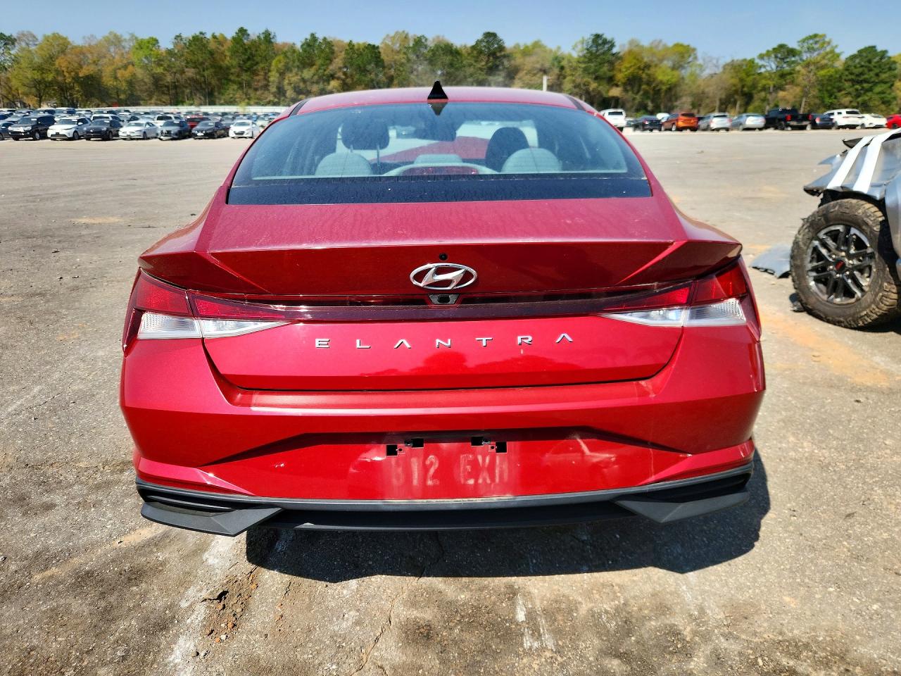 2021 HYUNDAI ELANTRA Blue