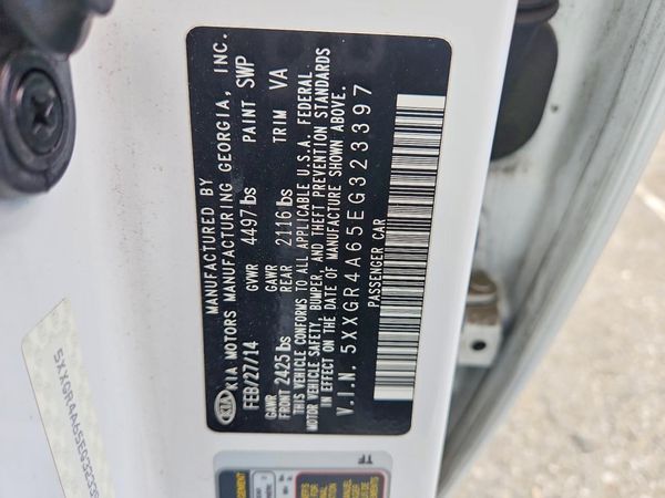 2014 KIA OPTIMA 2.0 SX Full Option
