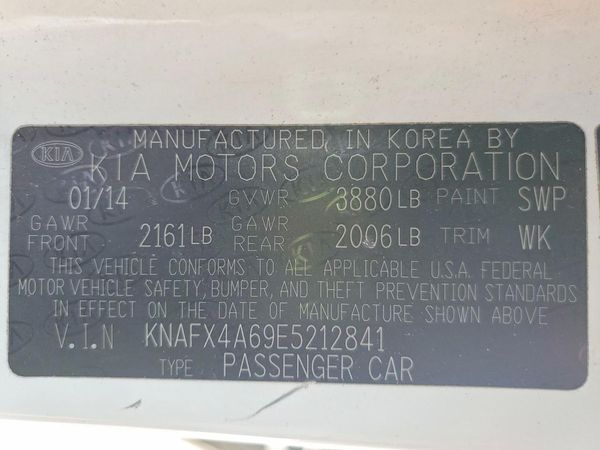 2014 KIA FORTE LX, EX