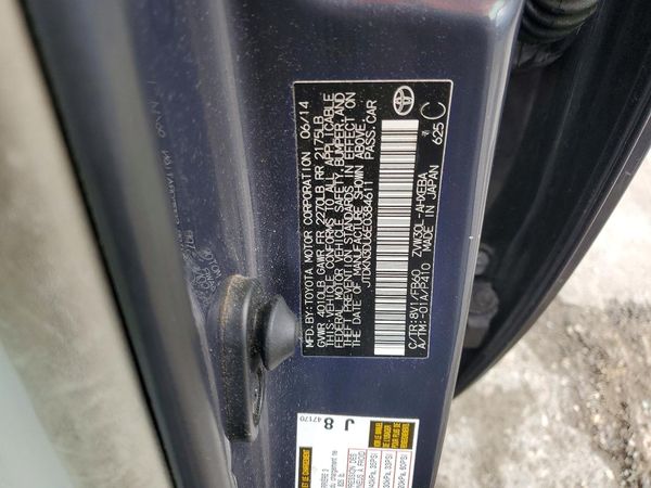 2014 TOYOTA PRIUS