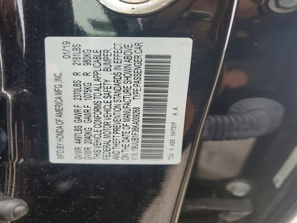 2019 ACURA TLX BASE