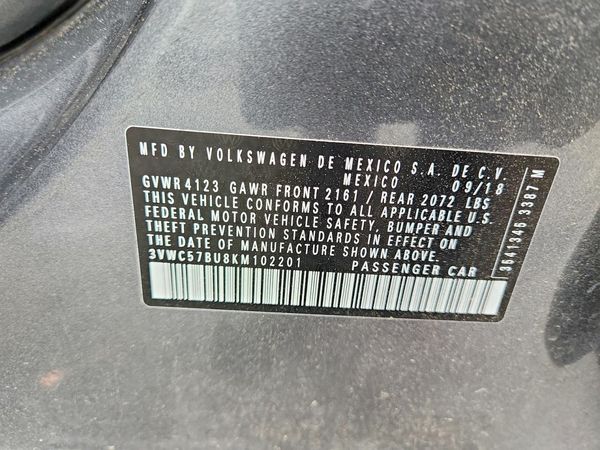 2019 VOLKSWAGEN JETTA S, SE, R-Line